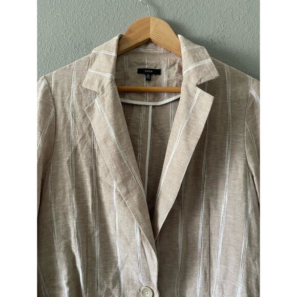 Drew Striped Linen Jacket‎ - Picture 5 of 7